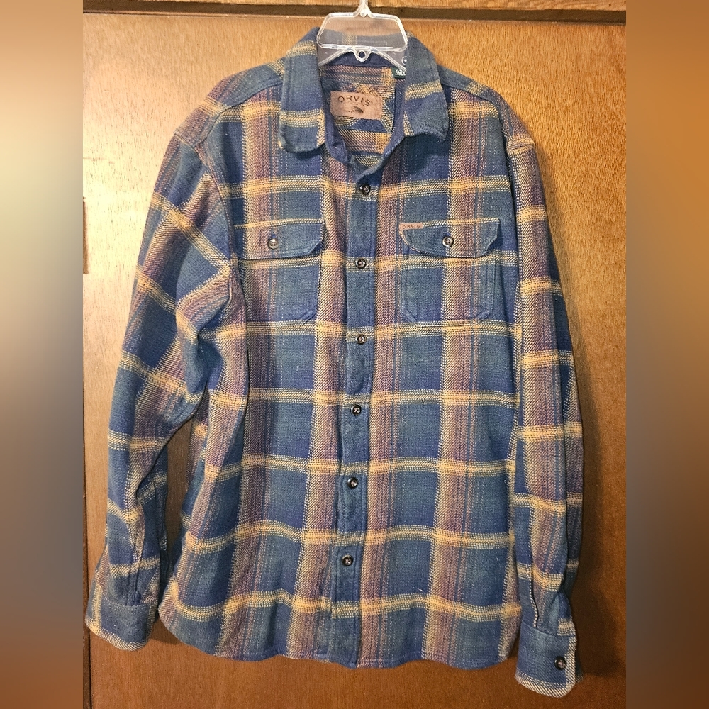 Orvis Flannel w/pockets